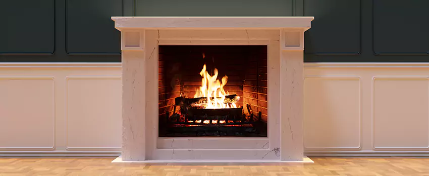 Open Flame Wood-Burning Fireplace Installation Services in Wallingford Center, Connecticut