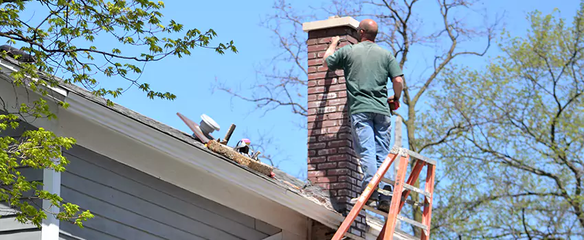 Vinyl and PVC Chimney Flashing Installation in Wallingford Center, CT