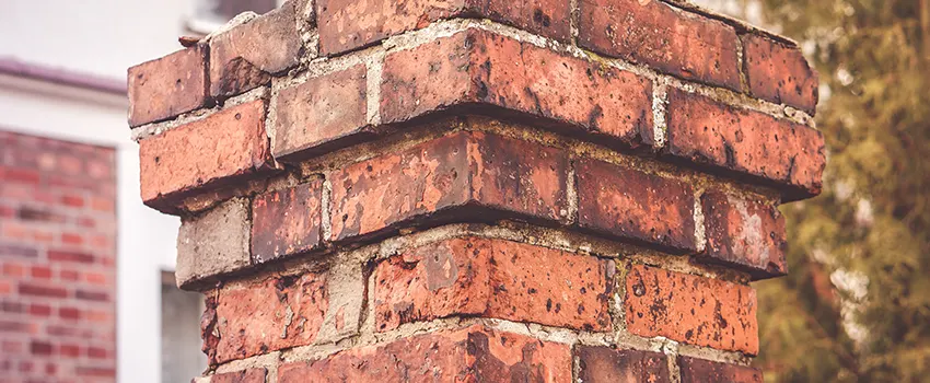 Cracked Chimney Bricks Repair Cost in Wallingford Center, Connecticut